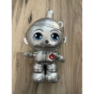The Wizard of Oz Wicked Tin Man Plush Jazwares Stuffed Doll 10" Silver